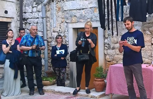 Davor Ivankovac, zmagovalec lanskega natečaja Lapis Histriae 
2017. Letošnjega bodo razglasili v petek.

