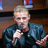 Jo  Nesbø je med dvodnevnim obiskom pritegnil zelo veliko 
pozornosti. 