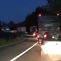 Najprej v drevo, nato &scaron;e čelno v drugega voznika