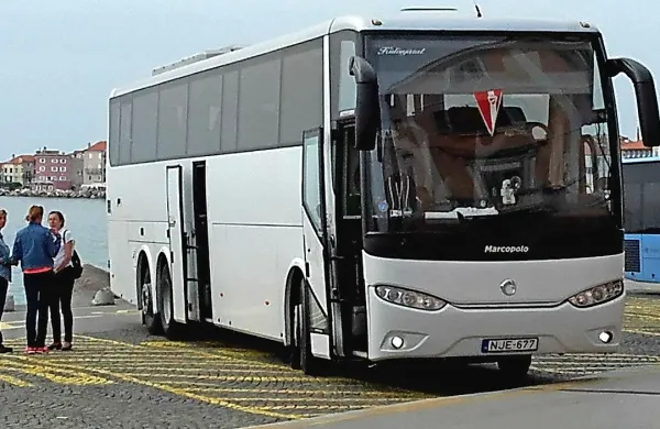 Nesreča se je zgodila na piranski avtobusni postaji.