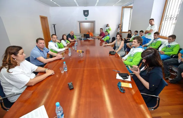 Na tiskovni konferenci so se predstavili slovenski akterji svetovnega pokala.