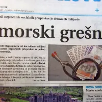 Na črnem seznamu neplačnikov socialnih prispevkov se je znašlo 
tudi več primorskih podjetij.