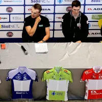 Poljak Rafal Majka (levo) bo branil lansko zmago, na letošnji 
slovenski pentlji pa bo kolesaril tudi Britanec Marc Cavendish.
