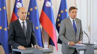 Predsednik republike Borut Pahor je tudi po srečanju s predsednikom SDS Janezom Janšo napovedal, da mu bo kot predsedniku zmagovalne stranke na nedeljskih volitvah poveril mandat za sestavo vlade.