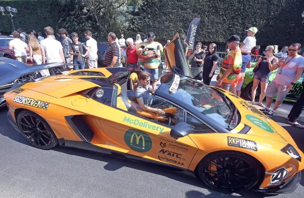 Eden privlačnejših primerkov znamke Lamborghini.
