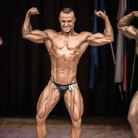 Miha Košir, državni prvak v bodybuilding athletic kategoriji in 
absolutni zmagovalec  