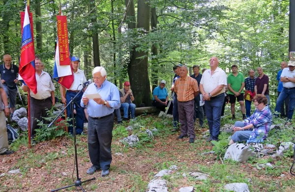 Pohod in slovesnost v taboru heroja Vojka na Brinovem griču.

