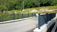 Nova ograja na mostu v Palah