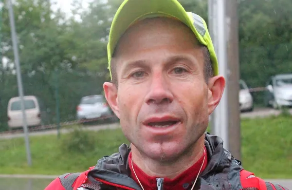 Martin Štendler je bil drugi na 105-kilometrskem gorskem teku.