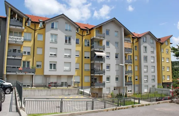 Nekatera stanovanja v Parku pod Javorniki, ki jih je zgradil 
propadli Dolenjgrad, DUTB pa ima na njih hipoteke, bodo morda 
nove lastnike dobila na današnji dražbi.