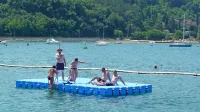 Eden od treh splavov na kopališču Talaso Strunjan 