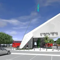 Futuristična podoba bodoče avtobusne postaje, kot so si jo 
zamislili v Studiu Pirss.