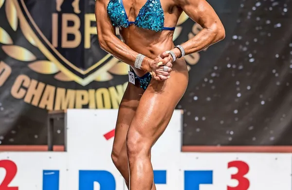 Ljiljana Rajčević iz Lucije,  tretja  miss fitness model over 40 