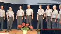 Oktet Simon Gregorčič Kobarid prepeva že 40 let. 