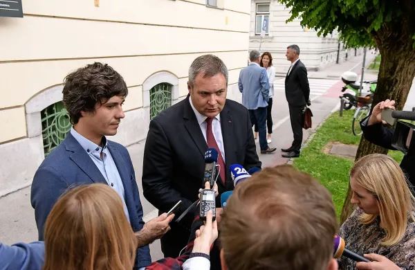 Luka Mesec in Dejan Židan o možnostih levosredinske vlade  