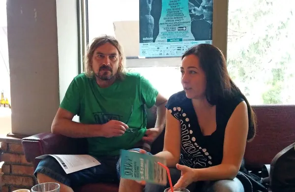 Letošnjo Sajeto sta pred dnevi v Novi Gorici predstavila direktor 
festivala Janez Leban in soorganizatorka Sanja Popov Leban. 