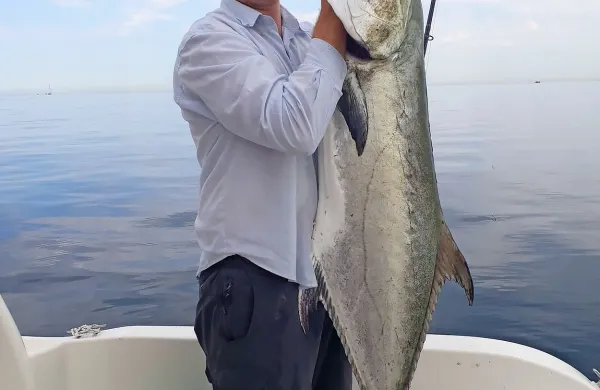 Iz čolna ujel 19-kilogramsko lico