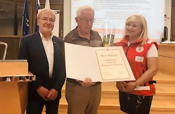 Ambrožič častni član RK