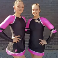  Hana Avdič in Sara Podnar sta v kategoriji junior cheer dance 
double zasedli 5. mesto.