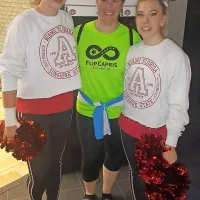 Lana Hvastja in Tara Šabec sta v kategoriji junior street cheer 
double zasedli  5. mesto.