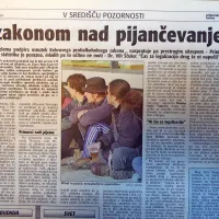 Zaradi alarmantnih podatkov o številu odvisnikov od alkohola pri 
nas je zdravstveni minister Dušan Keber napovedoval zakon, s 
katerim bi zelo omejili škodljivo uporabo alkohola. 