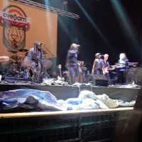 Ziggy Marley je na navdušil s sporočilom prijateljstva, humanosti 
in pravičnosti. 