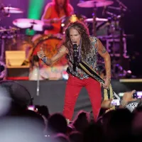 Steven Tyler je tržaškemu občinstvu privoščil le uro in dvajset 
minut  koncerta. 