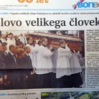 Umrl je  nadškof Alojzij Šuštar.