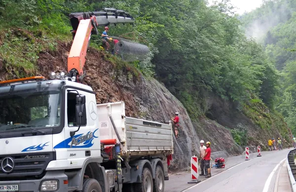 Keltika skozi Zalo od danes slab mesec zaprta