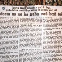 Članek iz Primorskih novic leta  1953