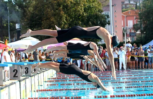 Bazen v Žusterni bo do nedelje prizorišče državnega prvenstva