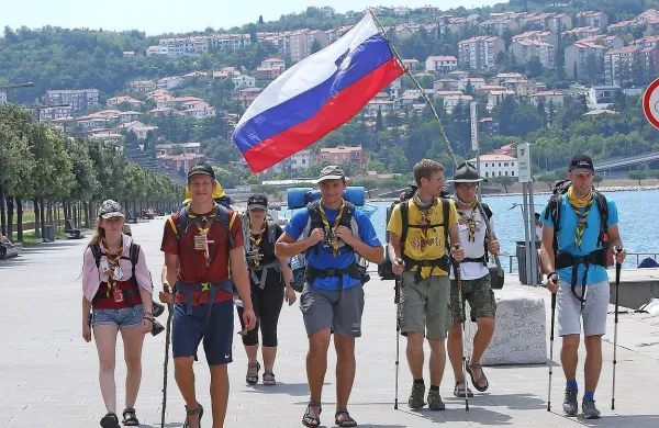 Danes je skupina skavtov prispela v Koper, od koder so se z vlakom 
vrnili domov.