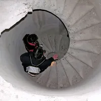 Bunkerje so skopali več nadstropij v globino. 