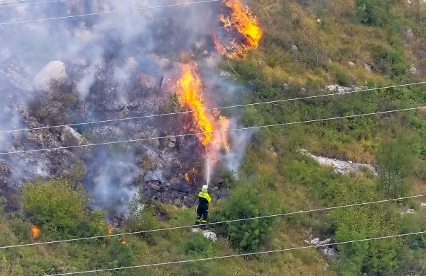 Požar na Sveti gori po mnenju gasilcev podtaknjen