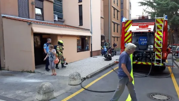 V soboto zvečer je požar v Izoli povzročil precej strahu in skrbi.