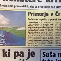Ajdovsko Primorje je podpisalo pogodbo za gradnjo mostu čez 
reko Moračo v Črni gori.