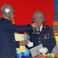Priznanje ob jubileju društva je ob praporščaku Brunu Pavšiču 
prejel tudi praporščak Zvonimir Ponikvar.    