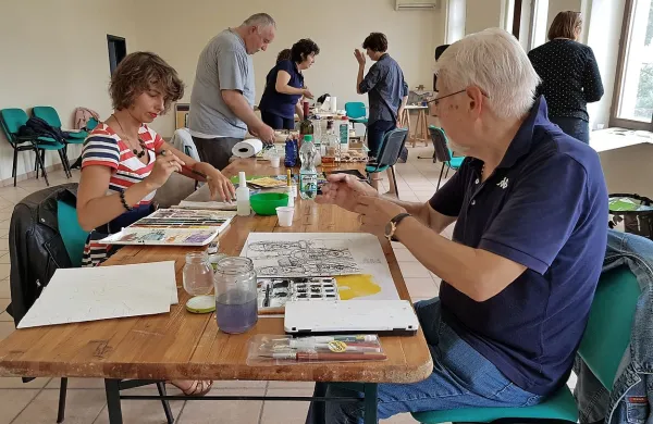Mednarodnega  ex-tempora so se udeležili zelo raznoliki umetniki  
iz štirih držav.