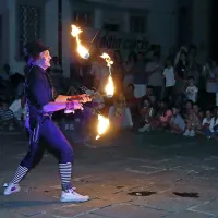 Ognjeni teater na Titovem trgu