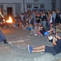 Ognjeni teater na Titovem trgu