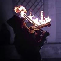 Ognjeni teater na Titovem trgu