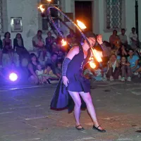 Ognjeni teater na Titovem trgu