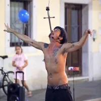 Ognjeni teater na Titovem trgu