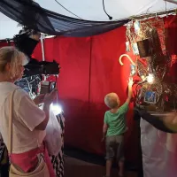 Ognjeni teater na Titovem trgu