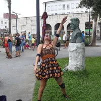 Ognjeni teater na Titovem trgu