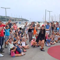 Ognjeni teater na Titovem trgu