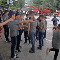 Na Kidričevi po vrsti let mimohod