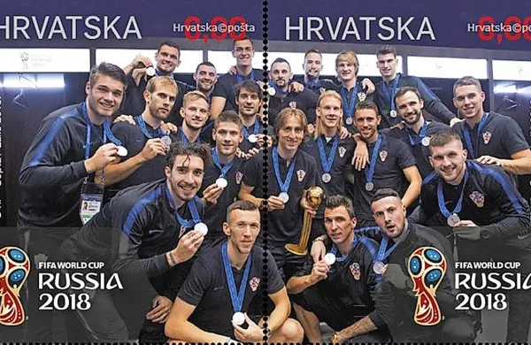 Nogometa&scaron;i na znamkah