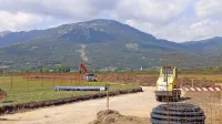 Gradijo plo&scaron;čad za helikopterje
