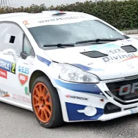 Med Slovenci je bila absolutno najhitrejša idrijska posadka Rok 
Turk - Blanka Kacin s peugeotom 208 R5.